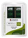 Kingston Apple 4GB Kit (2x2GB Modules) 667MHz DDR2 SoDimm iMac and Macbook Memory (KTA-MB667K2/4GR)